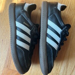 🐼Black ADIDAS Samba Boys Sneakers